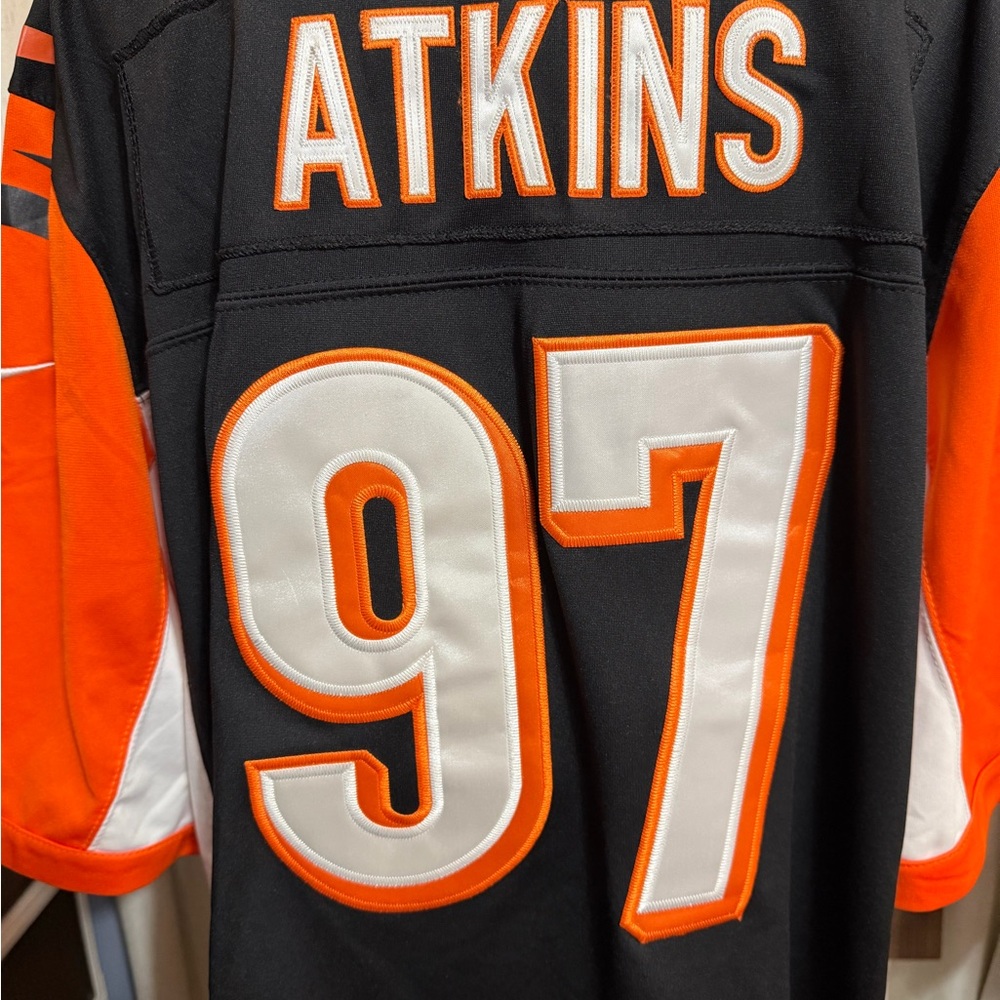 Geno Atkins #97 Bengals Jersey NFL Football Game Day Fan Gear - Picture 12 of 14